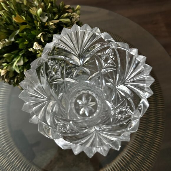 French Cristal D'Arques-Durand 12" Straight Open Flared Vase Made in France. Gor - Picture 5 of 6